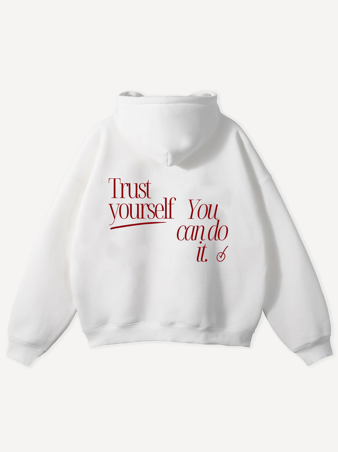 Trust Yourself Oversized Hoodie